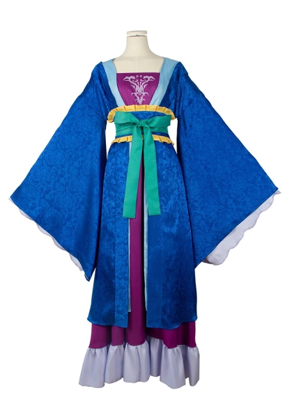 The Apothecary Diaries Lihua Cosplay Costume Top and Long Skirt with Jacket Belt