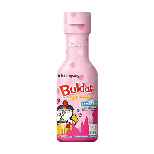 Samyang] Carbo Bulldark Würzige Hähnchenbratensauce 200g / Koreanisches Essen/Koreanische Sauce/Asiatische Gerichte/Feuernudel-Herausforderung - Würziges Huhn - 200 g (Pack of 1)