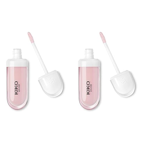 KIKO Milano Lip Volume Tutu Rose | Perfektionierende Lippencreme Mit Volumeneffekt (Packung mit 2) - Tutu Rose - 30 g (2er Pack)
