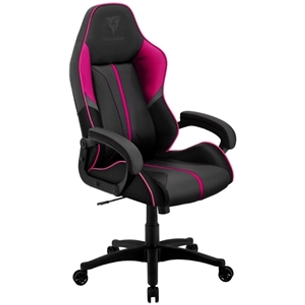 ThunderX3 BC1 BOSS, keinonahkaverhoiltu pelituoli, harmaa/pinkki - 149,90β¬