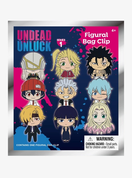 Undead Unluck Characters Blind Bag Figural Bag Clip