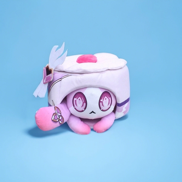 Elysia Plush Cat Cake Honkai Impact 3rd Elysia Stuffed Animal - Small