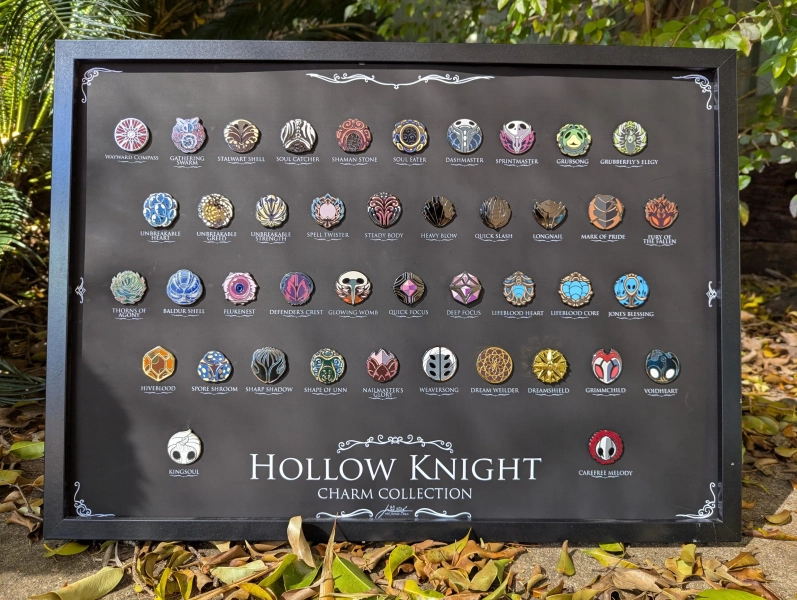 Hollow Knight Enamel Pin Charm Collection