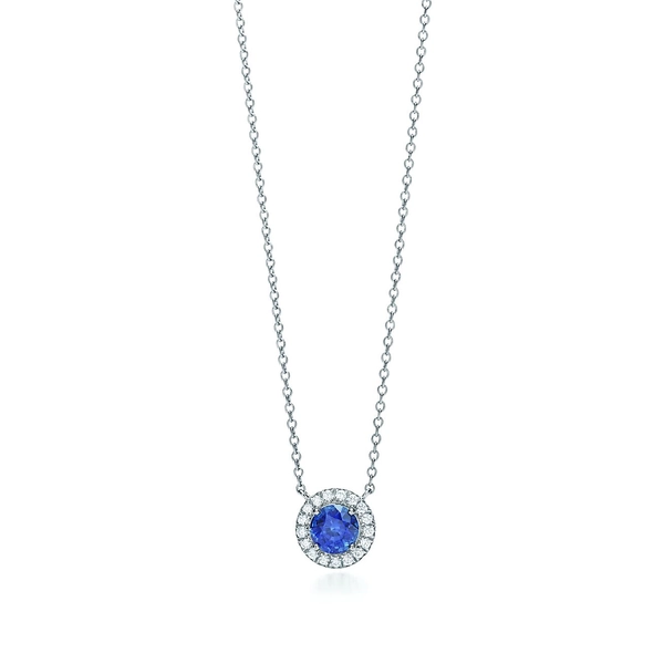 Tiffany Soleste® Sapphire and Diamond Pendant  