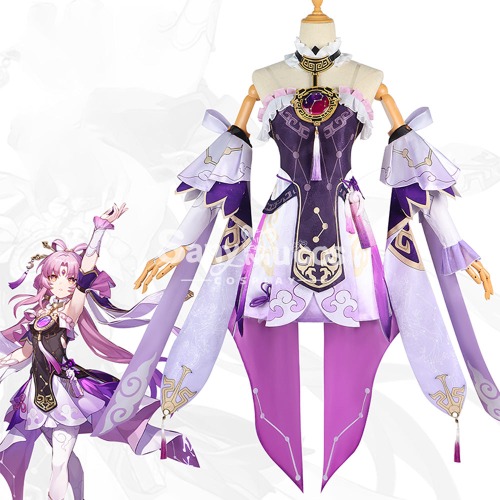 【In Stock】Game Honkai: Star Rail Cosplay Fu Xuan Cosplay Costume  Plus Size - L