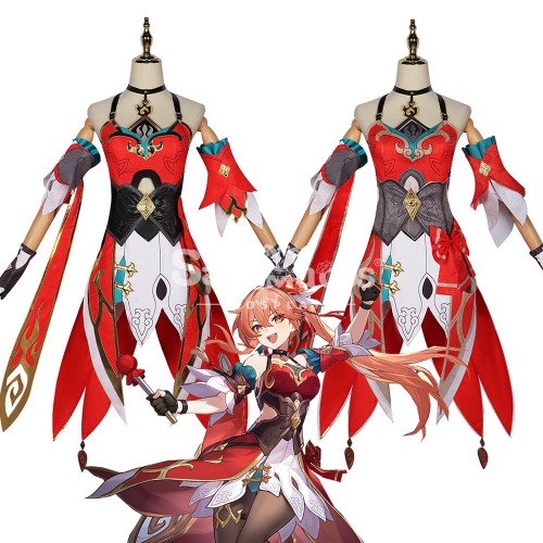【In Stock】Game Honkai: Star Rail Cosplay Guinaifen Cosplay Costume Plus Size - 3D Printing / L