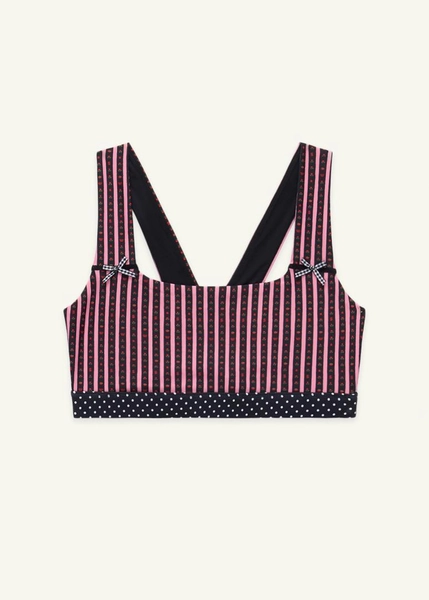 Coco Sports Bra, Rococo Print