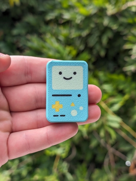 BMO Haptic Fidget slider! 3 types; smiley, winky and sleepy BMO!