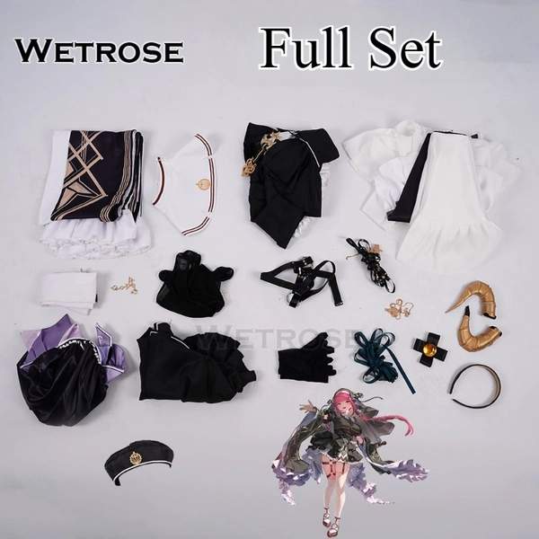 [Wetrose] In Stock Houshou Marine 宝鐘マリン Hololive JP Outfit Live Sister Nun Cosplay Costume ライブシスター コスプレ衣裝