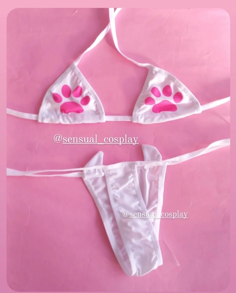 Mini huellas blanco