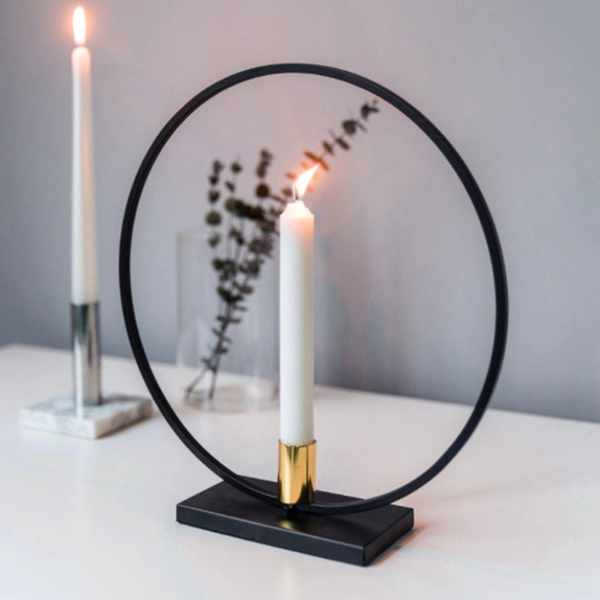 Circular Nordic Candle Holder
