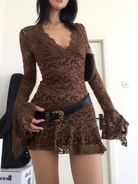 spring/summer new arrival   bell sleeve - Temu Australia