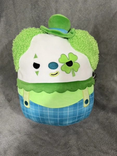 Squishmallow 12” Select Series Clown Shamrock Mike