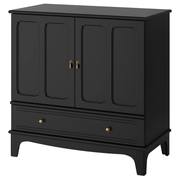 LOMMARP Schrank, schwarz, 102x101 cm - IKEA Deutschland
