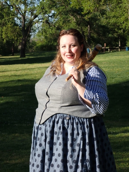 Plus-Size Vest E-Pattern, Historically Inspired Bodice, Marie Vest