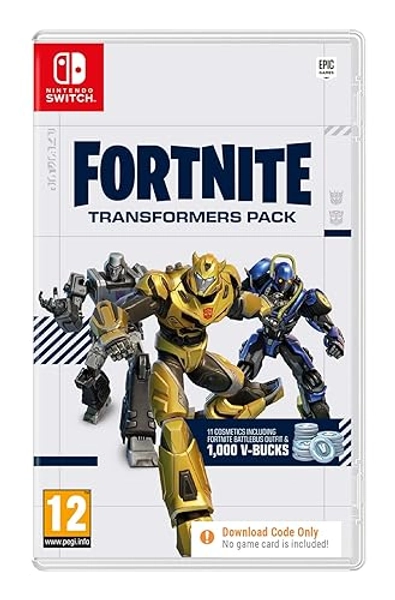 Fortnite Transformers Pack (Game Download Code in Box) - Switch