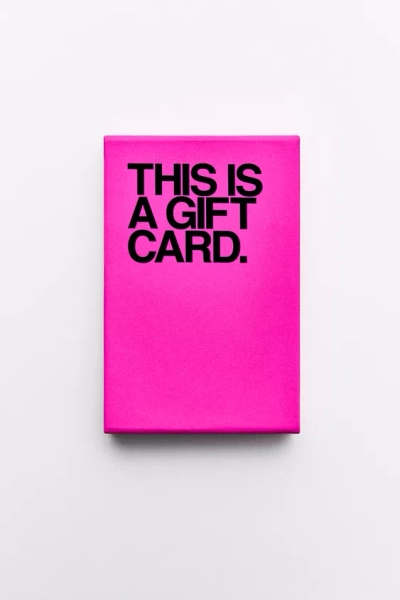 GIFT CARD (PHYSICAL)