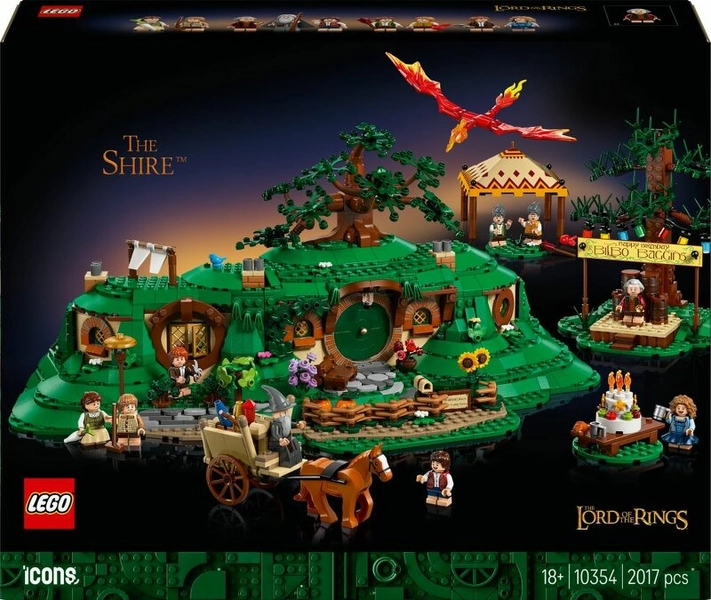 LEGO Icons Sagan om ringen: Fylke 10354