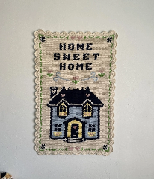 Home Sweet Home Crochet Tapestry Pattern