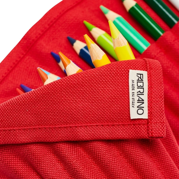 Artist pencil case in linen