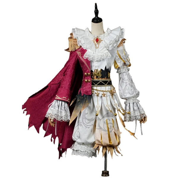 【Size S-3XL】DokiDoki-R Game Identity V Cosplay Mike Morto Costume Composer idv Hullabaloo Brightest Star | XL-Order Processing Time Refer to Description Page