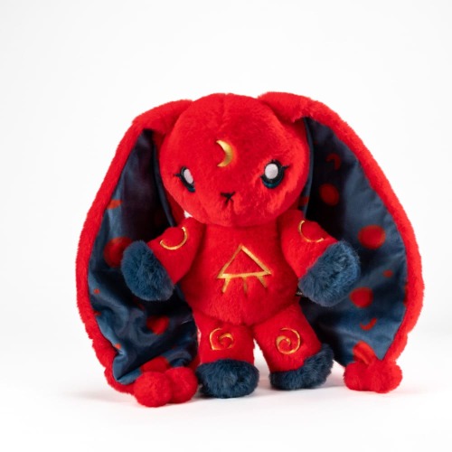 Plushie Dreadfuls - Sickle Cell Anemia Rabbit - Plush Stuffed Animal