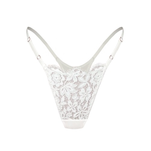Frisson Micro-G Thong Crystal - XL / Crystal