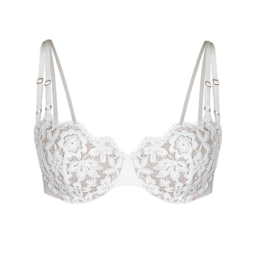 Frisson Balconette Bra Crystal - 36DD/E / Crystal