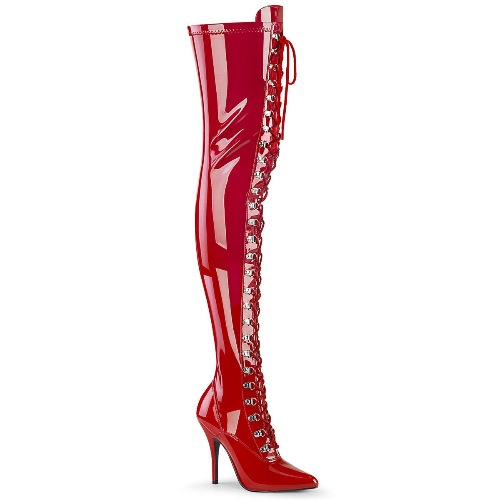 Pleaser SEDUCE 3024 | Red / Patent / 8UK