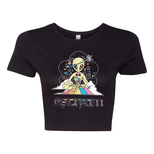LSDREAM - Cosmic Love Crop Tee | L