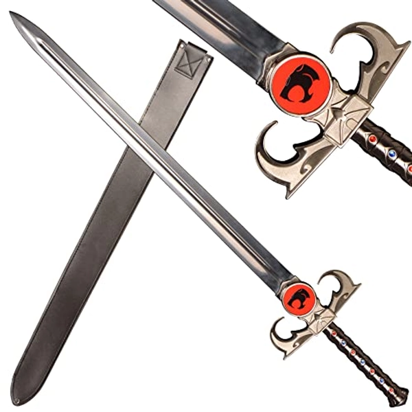 SV Handmade Cosplay Anime Sword, Tiger-cat Thunderbolt Mystic Sword, Sword of Omens, Eye of Thundera/Tygra, Various