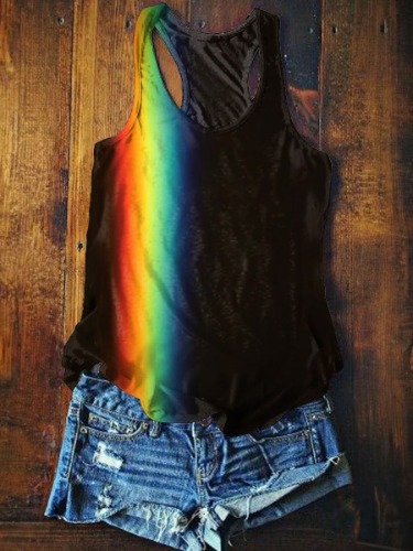 Women's LGBT Print Tank Top | TANK TOP1 / M