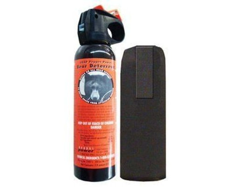 UDAP 12VHP Safety Orange Bear Spray, Multi
