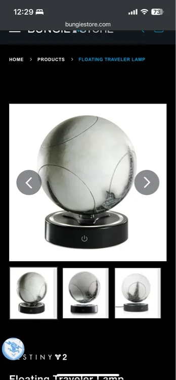 Floating Traveler Lamp