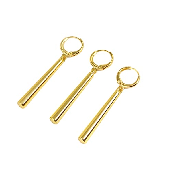 Roronoa Zoro Earrings Clip On- Gold Anime Costume Cosplay Earrings - Figure Earrings For Anime Lovers