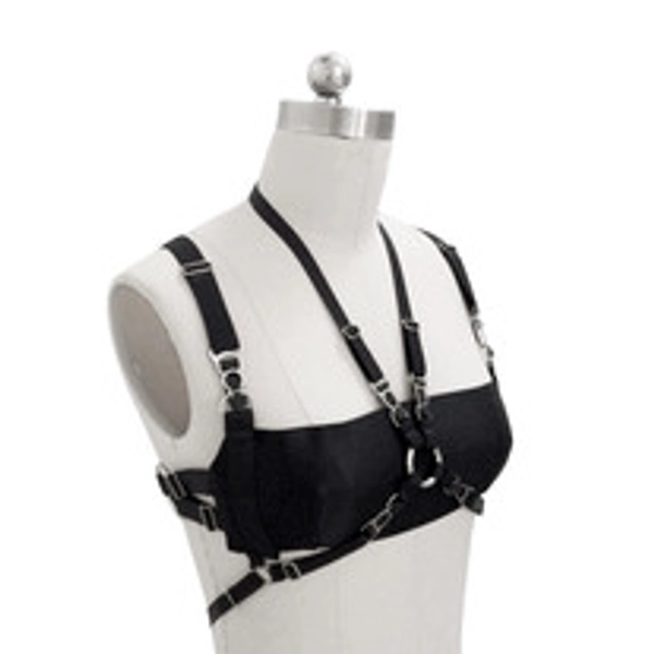 Fentai Bra ( Black + Silver )