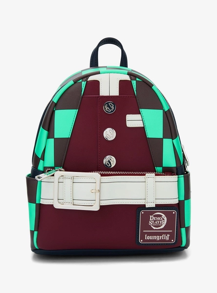 Loungefly Demon Slayer: Kimetsu no Yaiba Tanjiro Figural Mini Backpack