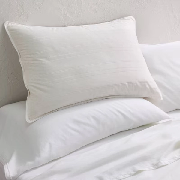 Standard/Queen Machine Washable Medium Down Bed Pillow - Casaluna™