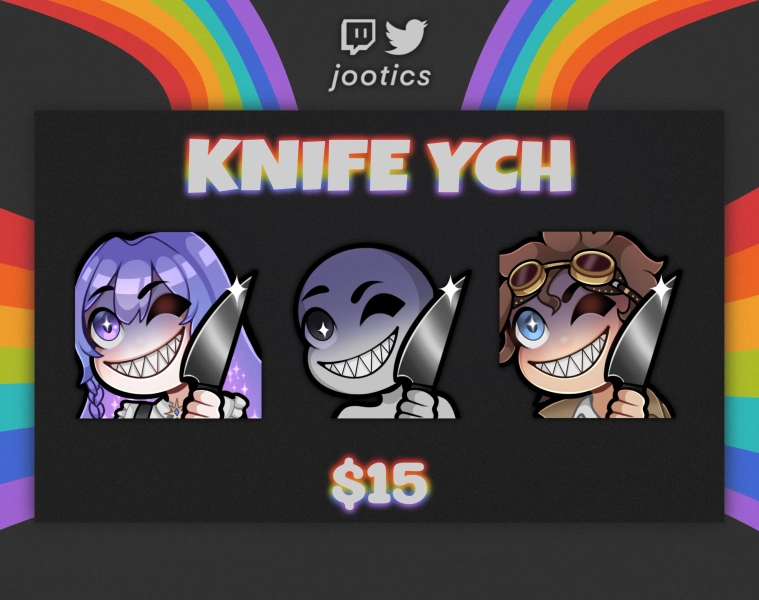 Knife YCH by Jootics (@jootics)