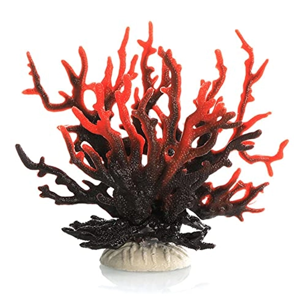 Gigicloud Artificial Aquatic Plants Fish Tank Fake Coral Multi-Purpose Pollution-Free Simulation Water Grass Small Aquarium Plants Artificial Aquarium Decoration