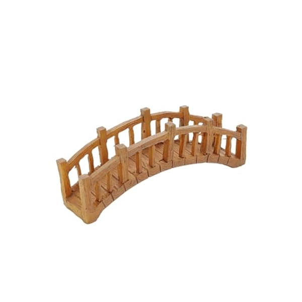 Nicerity Fish Tank Decor Arch-Bridge Drawbridge for Aquarium Landscaping Decoration,125x30x45mm,Type2