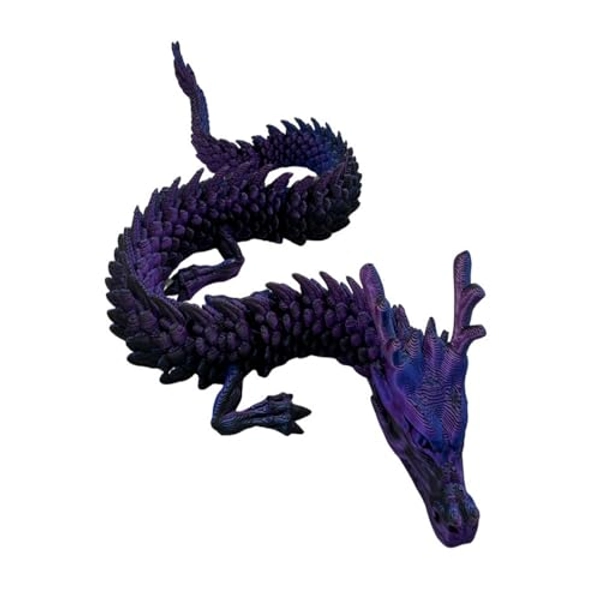 DONGKER Aquarium Ornaments,1.5ft 3D Mini Dragon Aquarium Decorations for Home Office Aquarium Accessories