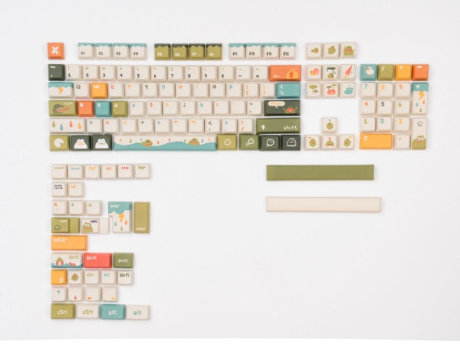 FROG RAIN [XDA] keycaps | Default Title