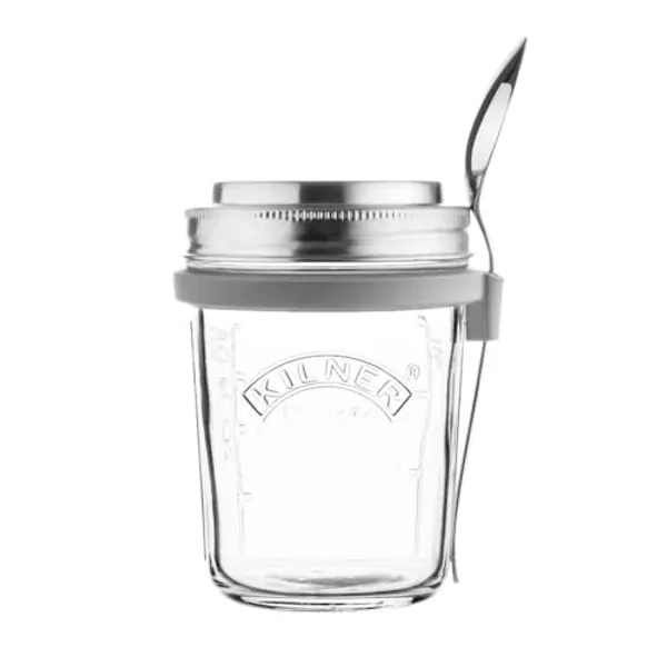 Kilner Glass Breakfast Jar | 0.35 Litre | Round