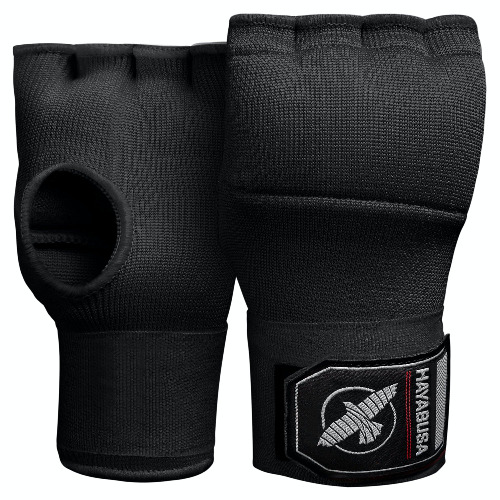 Hayabusa Quick Gel Boxing Hand Wrap Gloves - Medium Black