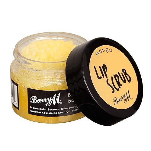 Barry M Lip Scrub, Net. Wt 0.52 oz 15g - mango - 15 g (Pack of 1)