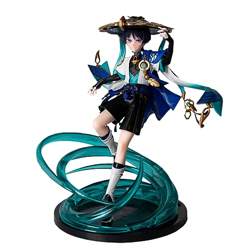RZAHUAHU Genshin Impact Wanderer 1/7 Figur PVC 25CM miHoYo Anime Spiel Sumeru Scaramouche Charakter Desktop Ornamente Geschenk Kunikuzushi - Stil-2