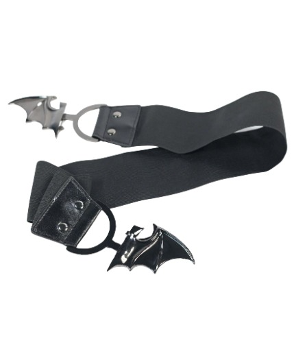 Black Bat Cinch Belt | Small/Medium