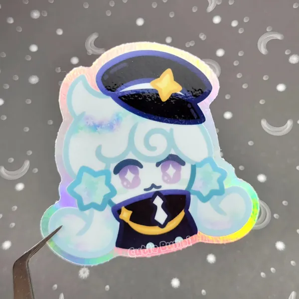 [Cookie Run] Milky Way Cookie Holo Vinyl Sticker
