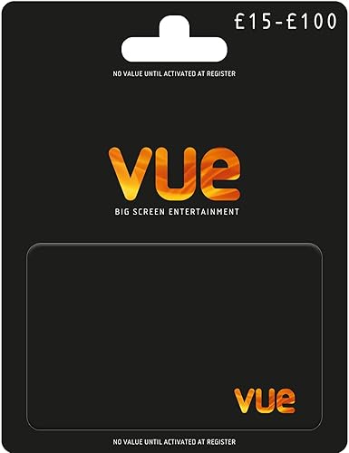VUE Gift Card - UK Redemption - Delivered by post - 0 - Standard